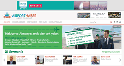 Desktop Screenshot of m.airporthaber.com